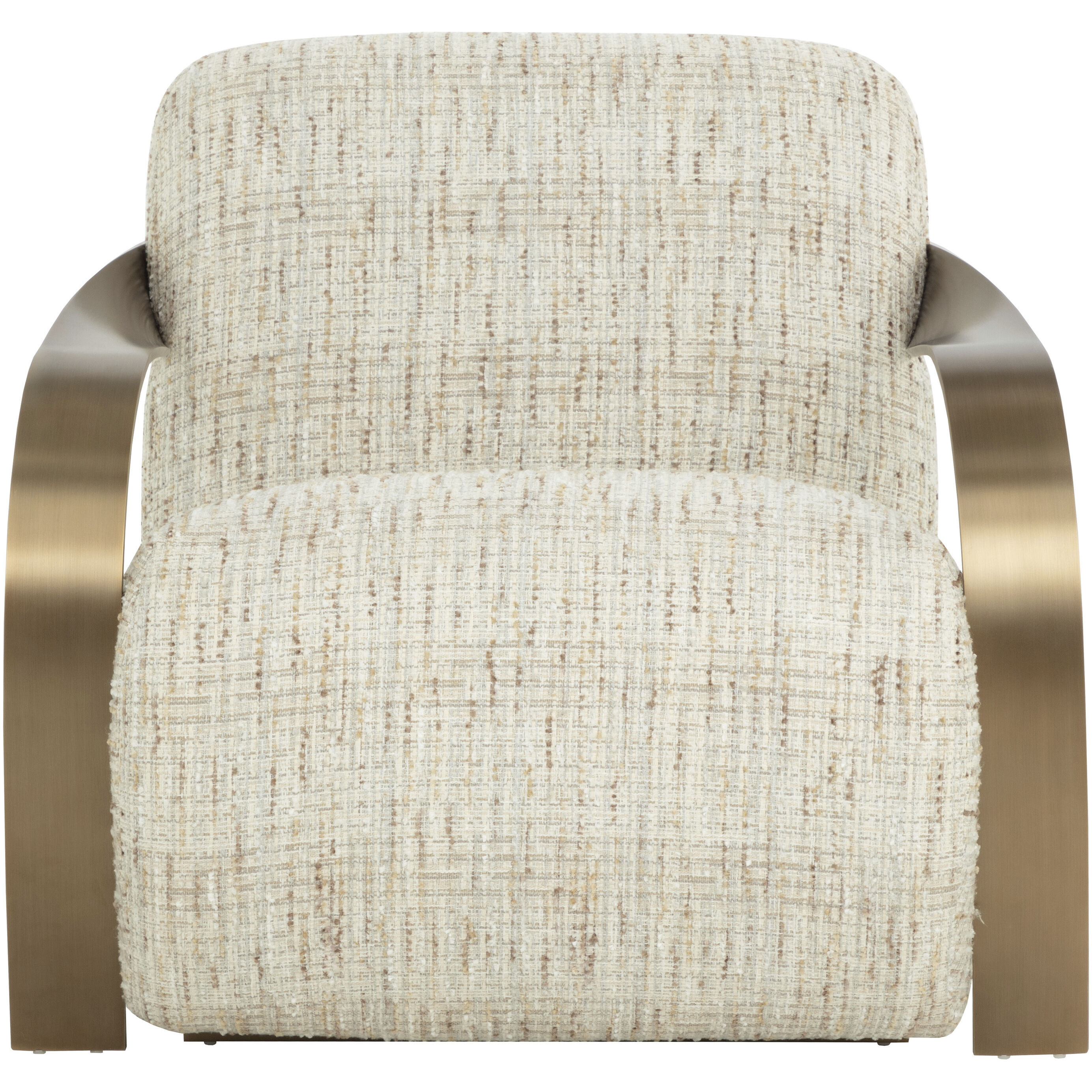 Sonesta Antique Brass / Haute Cobblestone Lounge Chair